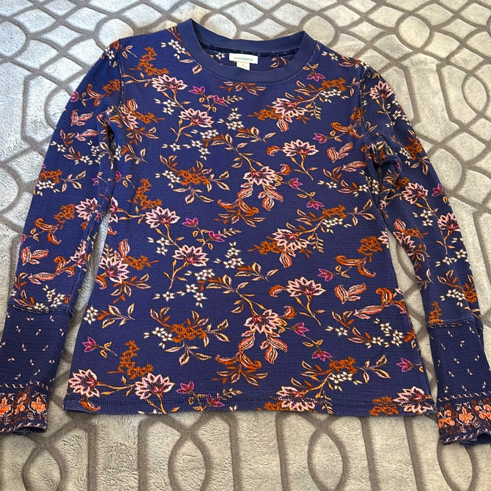 Floral long sleeve blouse